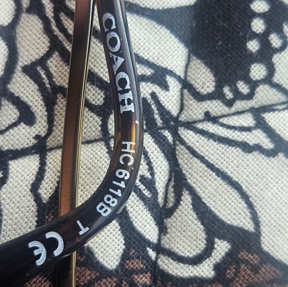 COACH DARK TORTOISE 5485 EYE GLASSES - Picture 6 of 6